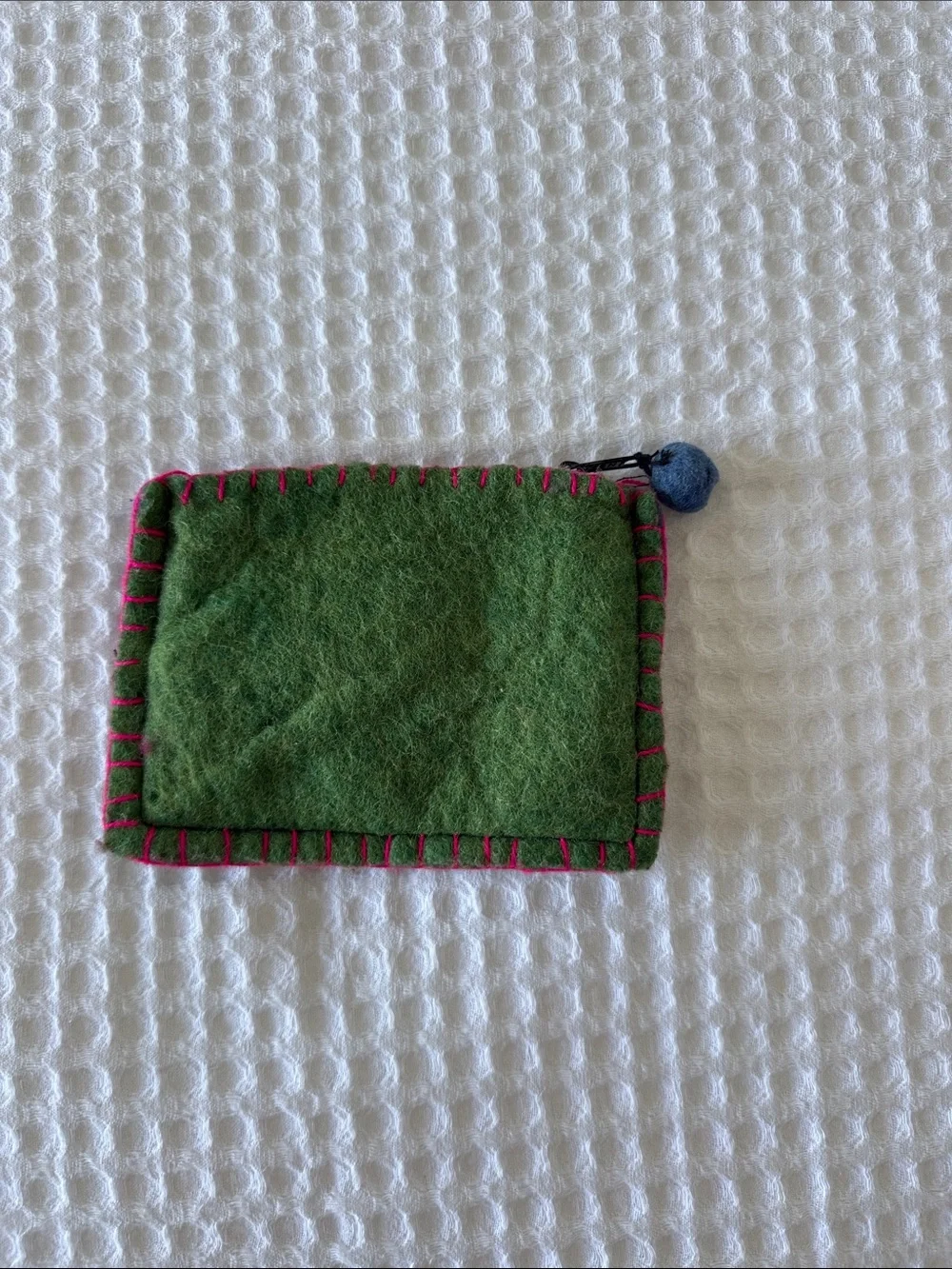 Tiny Flower Felt Coin Pouch